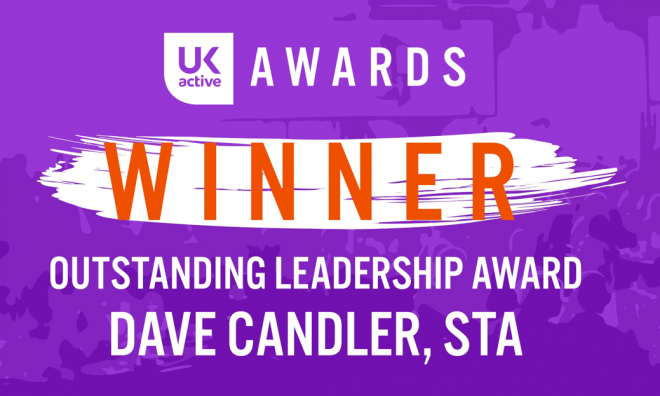 Stas Ceo Honoured With Outstanding Leader Award At 2021 Ukactive